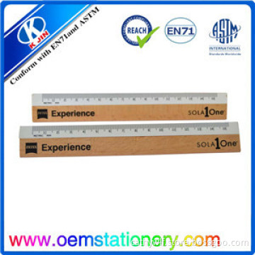 15 Cm Durable Nature Wooden Ruler